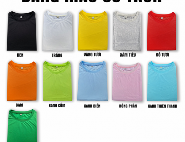 ÁO THUN CỔ TRÒN