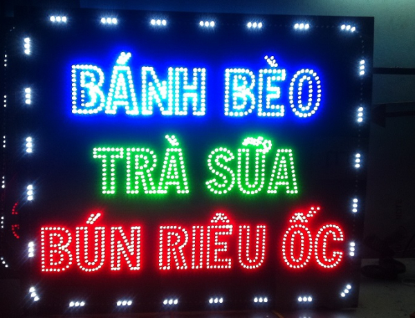 Làm bảng hiệu đèn LED uy tín giá rẻ tại Thủ Đức