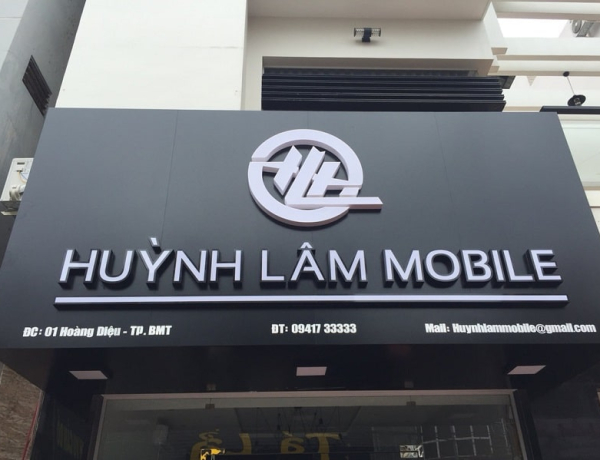 Bảng hiệu Alu chữ mica 