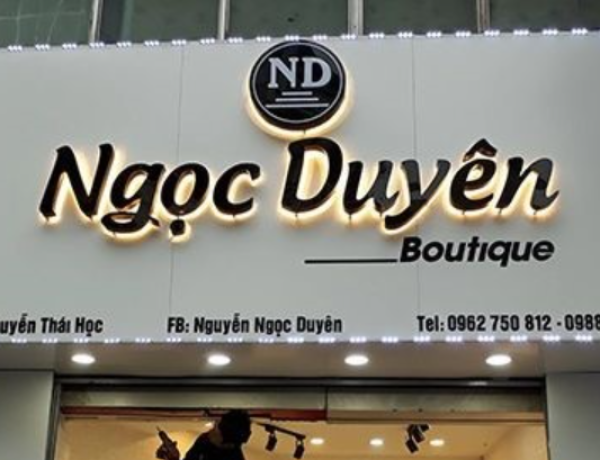 Đơn vị chuyên thi công bảng hiệu Alu chữ mica - inox tại TPHCM