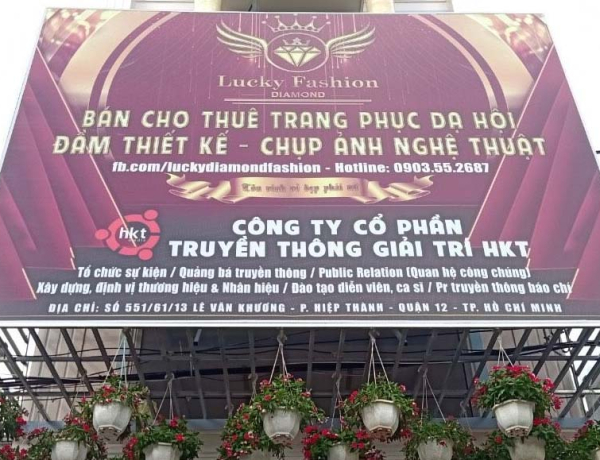 Thiết kê thi công bảng hiệu Quận 1