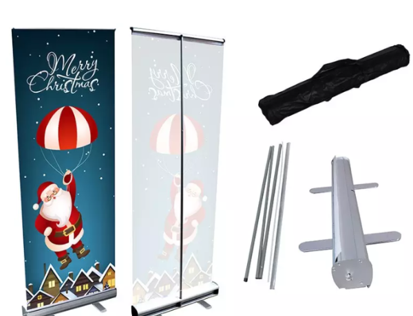 Standee Cuốn Nhôm Tốt (Standee Hộp)