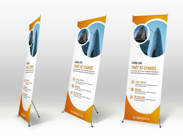 Cây standee giá rẻ