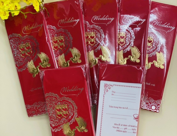 Thiệp cưới mẫu 12