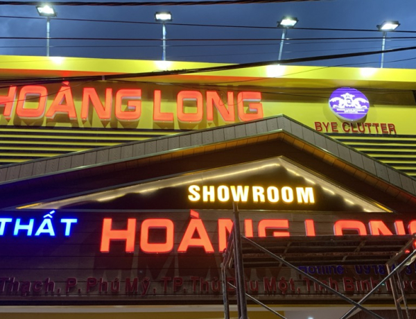 Thi công bảng hiệu công ty tại Thủ Dức 