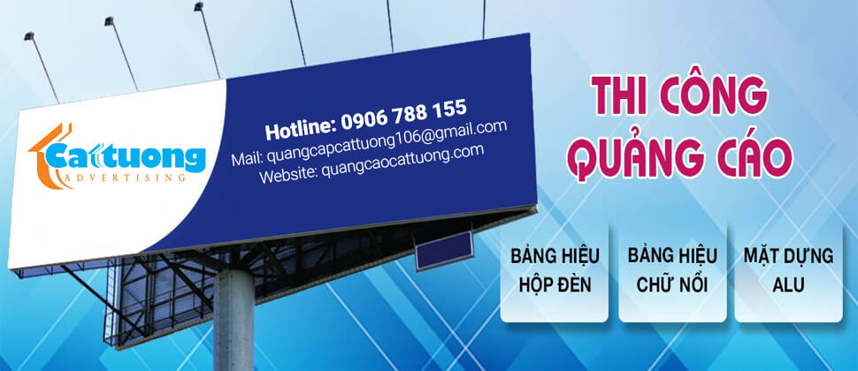 THI CÔNG BẢNG HIỆU HỘP ĐÈN TẠI THỦ ĐỨC